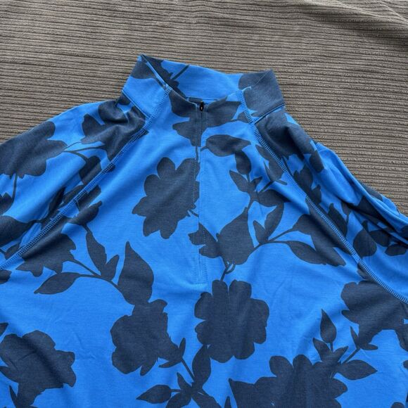 G/Fore 1/4 Zip Pullover Men Large Racer Polyester Designer Golf Golfing Outdoors - Picture 10 of 11